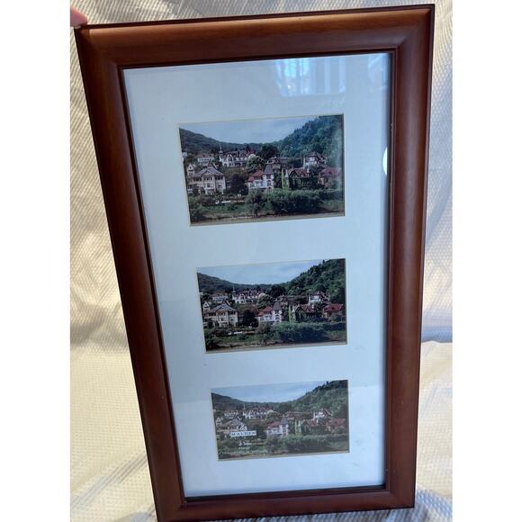 Malden Wooden Picture Frame - 4x6 - 3 Photo Capacity - Wall Hanging - Picture 1 of 6